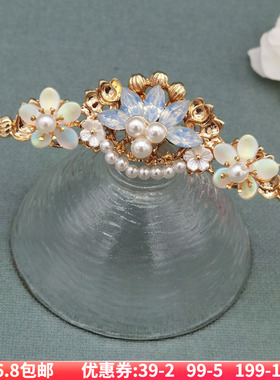 古风精美配饰日常百搭复古发冠发钗头饰明制造型配饰古装汉服头饰