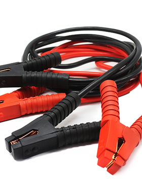 汽车应急启动打火线4 3M1800A电瓶搭火线铜芯加粗越野车电瓶线