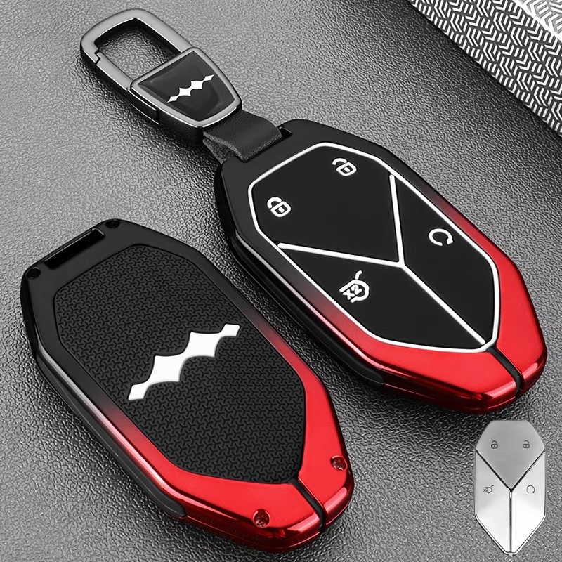 适用方程豹5钥匙套新款2025款豹8八豹五SUPER钛3钛7三汽车包扣壳