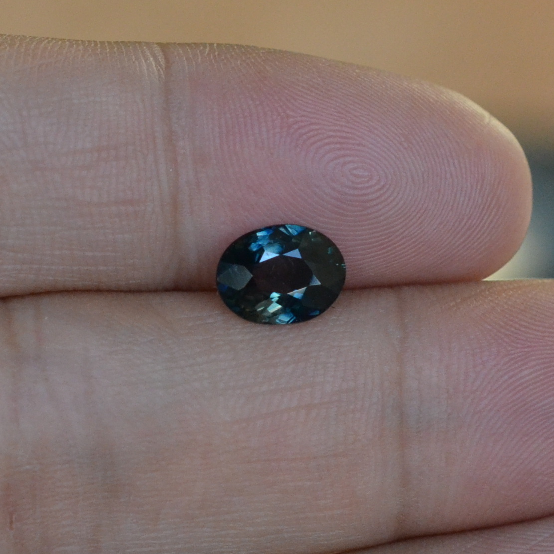 彩色蓝宝石裸石7*9戒面包邮特价