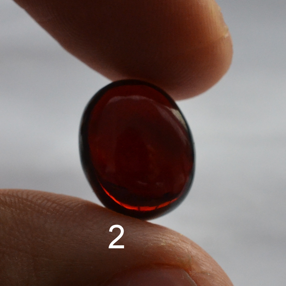 透明度高净度好天然石榴石裸石