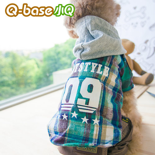 休闲连帽泰迪衬衫狗狗衣服