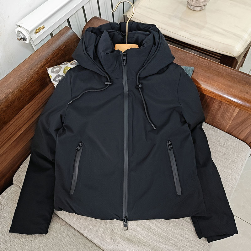 女装棉服外套短款立领连帽冬季保暖棉衣简约百搭压胶防风夹克上衣,女装/女士精品,棉衣/棉服,淘宝优惠券,粉丝福利购,淘宝优惠卷