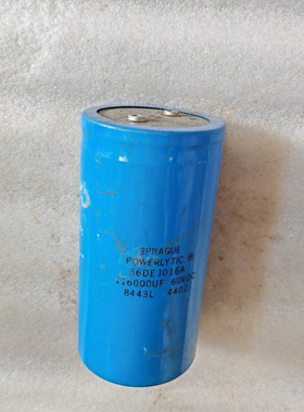 SPRAGUE 美国老思碧 36DE系列 60V 116000UF 螺丝脚发烧滤波电容