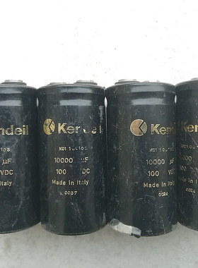 意大利肯德 Kendei K01系列 100V 10000UF 螺丝脚电容 体积51*105
