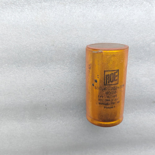 拆机 德国金色 ROE IEC384-4系列 400V 680UF 高压发烧电解电容