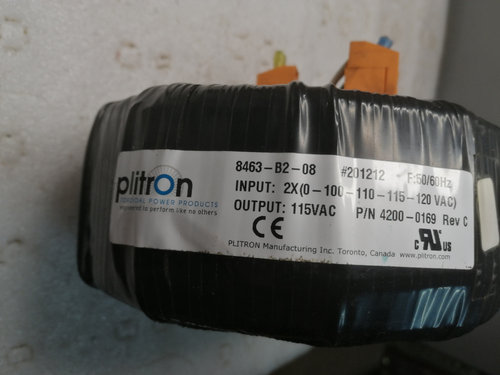 加拿大产P牛 PLITRON隔离牛 进口变压器 功率约1200W 230V转115V