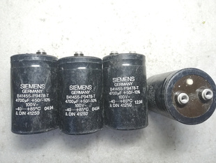 拆机西门子 100v 4700uf 螺丝脚发烧滤波电容 SIEMENS