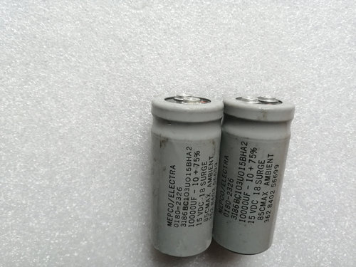 美国灰皮麦景图MEPCO 15v 10000UF 胆机灯丝滤波螺丝脚电容