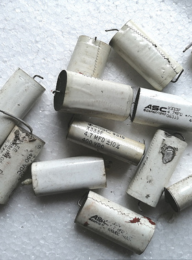 拆机 美国ASC 400v 4.7uf 无极分频耦合电容