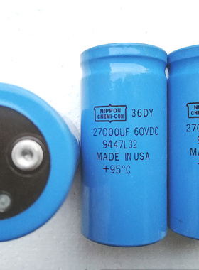 美国思碧化工 SPRAGUE 36DY系列 60V 27000UF 螺丝脚发烧滤波电容