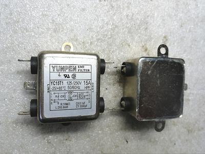 15A 原装台湾云鹏YUNPEN 滤波器  YC15T1  250V 15A