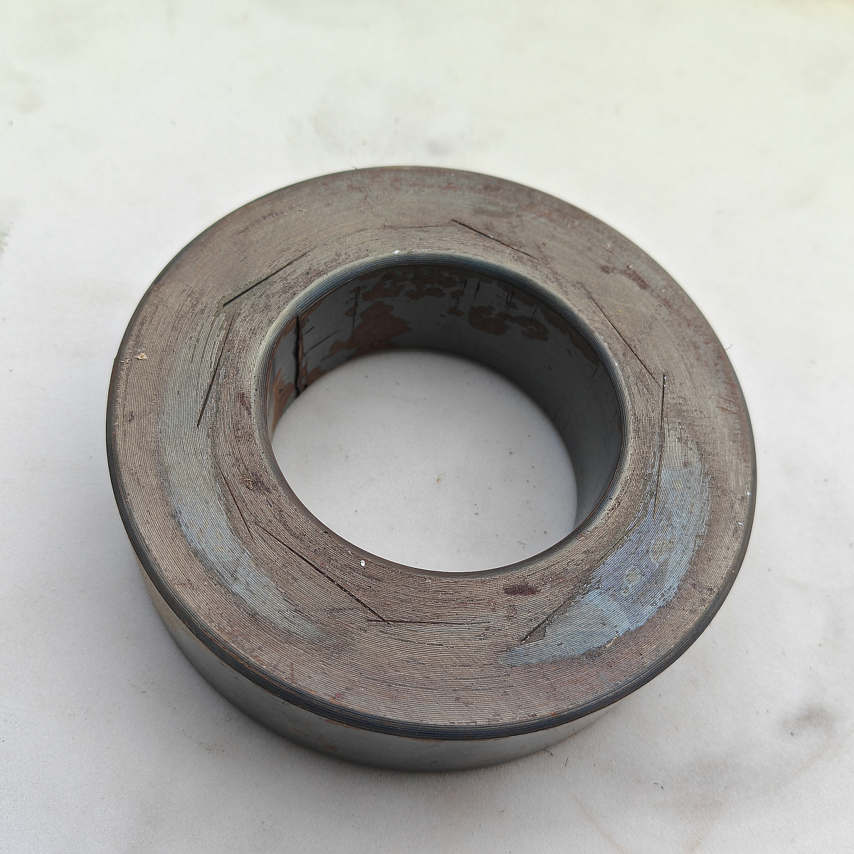 圆弧角箭猪进口环形变压器铁芯 外径146*内径80*高40mm 重6.3斤