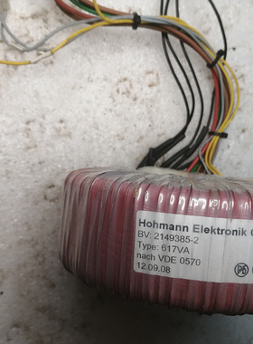 德国进口环形变压器 617W 输入230V 输出单24V单26V单45V单9V等