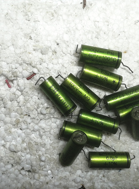 德国ERO绿精灵 MKT1813系列 透明头 100V 6.8UF 耦合分频无极电容