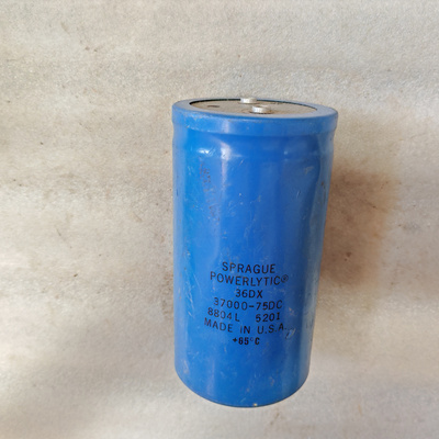 SPRAGUE 美国老思碧 36DX系列 75V 37000UF 螺丝脚发烧滤波电容