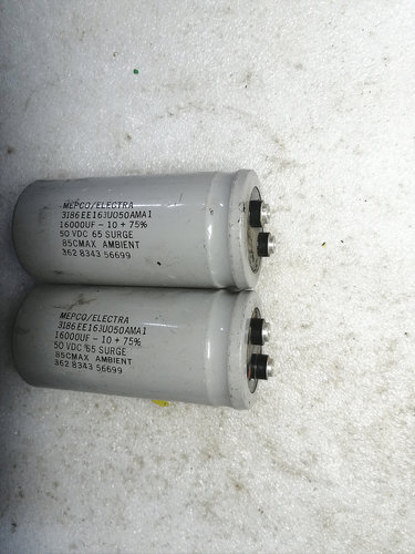 拆机 灰皮 美国麦景图MEPCO 50v 可到65v 16000uf 螺丝脚电容