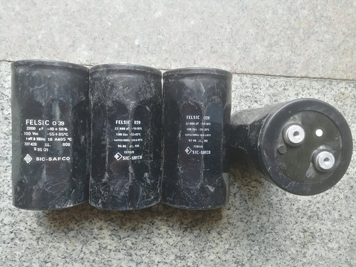 法国 SIC SAFCO 六角定型 CO39系列 100v 22000uf 螺丝脚电解电容