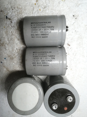 美国灰皮麦景图MEPCO 75v 12000uf 螺丝脚电容