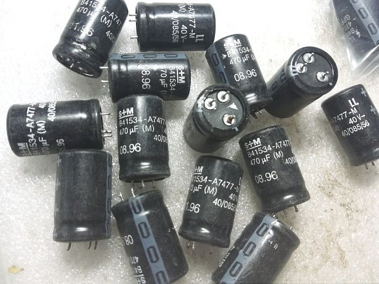 SIEMENS 西门子 LL长寿命 40v 470uf 立式发烧电容