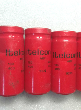 艾特康 iteicond 红袍 400v 180uf 螺丝脚高压发烧电容