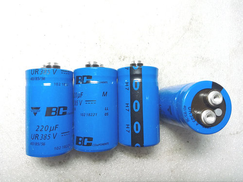 PHILIPS原装飞利浦 BC标 102系列 385V 220UF 螺丝脚高压发烧电容