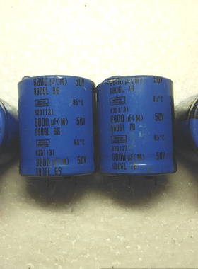 拆机 美国思碧化工SPRAGUE UCC 82D系列 50V 6800UF 发烧电解电容