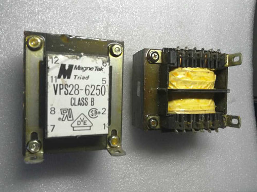 美国变压器名厂magnetek产E牛 175W 输入230V 输出双14V 进口变压