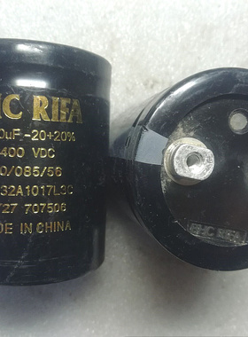 bhc rifa 电容 ALS32A系列 400v 可代450v 2200uf 螺丝脚高压电容