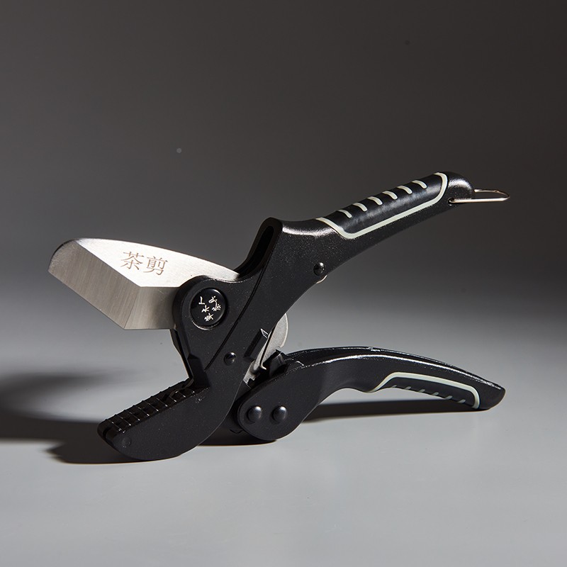 功31173茗J2级2升款 茶剪安洱剪黑茶堂湘化神普茶茶刀刀多能茶钳