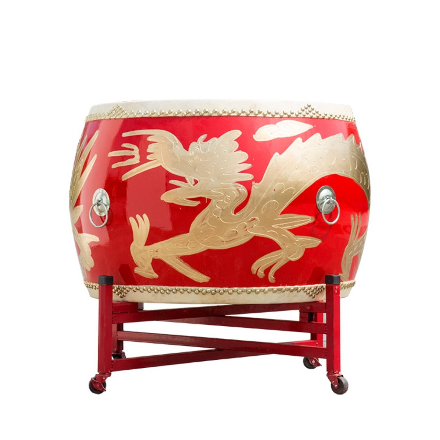 牛鼓秧大舞歌蹈人GHG堂鼓战敲成中儿鼓童演鼓出威打龙鼓国红皮风