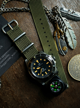 dagger-axe达戈尔手表户手表外男士腕表自动机械潜水表野外专用表