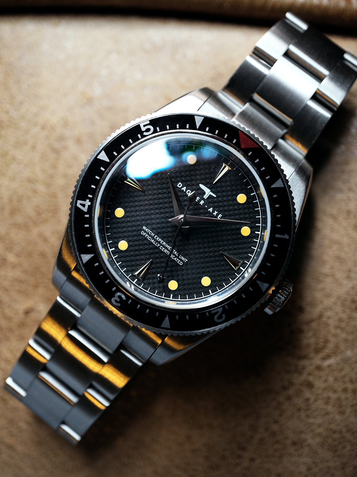 dagger-axe达戈尔手表男款全自动机械表时尚简约百搭商务休闲男表