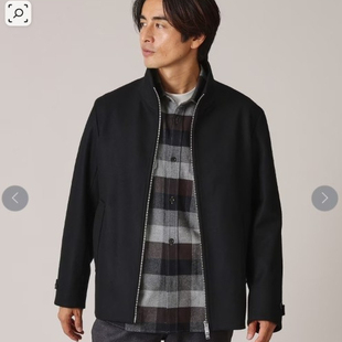 男款 6万 纯羊毛 短款高端t@keo羊毛大衣