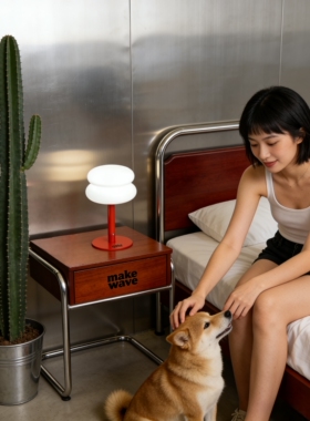 ME中古风火星云顶充电氛围灯客厅卧室装饰台灯个性夜灯家居礼物