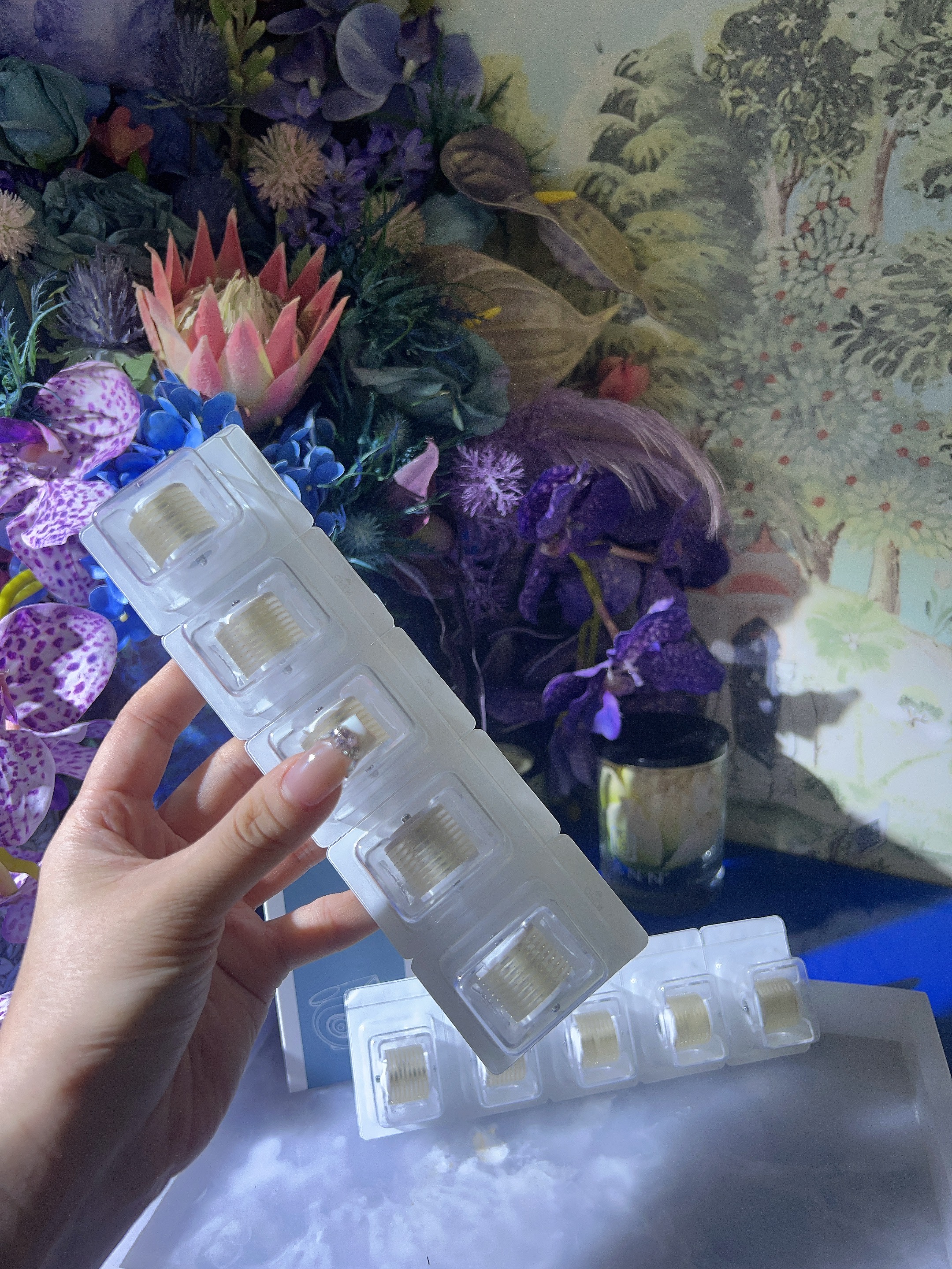 Bio roller 水光仪耗材 合金滚针替换配件卡扣滚针头 0.25mm