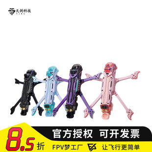 TJRC天剑科技 J5 v2 O4 FPV高清五寸花飞拍摄穿越机DC机架