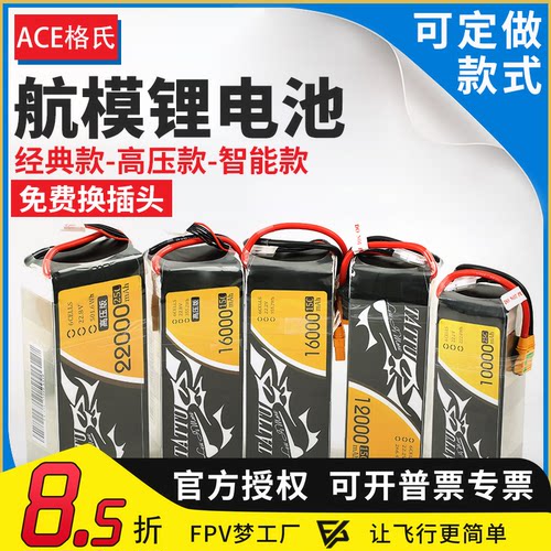 ACE格氏+多种型号6S锂电池航模