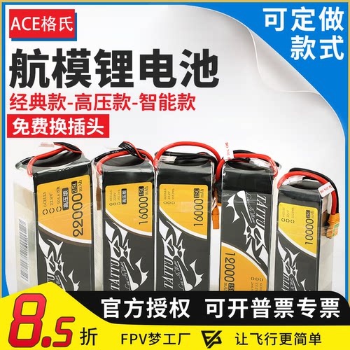 ACE格氏+多种型号6S锂电池航模