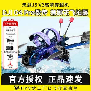 Pro高清数传5寸花飞拍摄FPV穿越机DC宽X航模 天剑