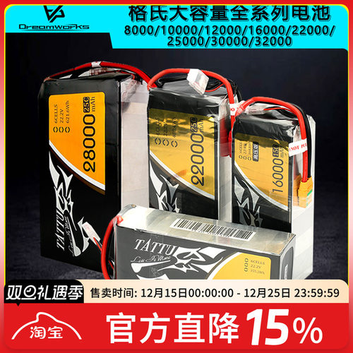 ACE格氏10000 12000 16000 22000 25000 32000mah格式大容量电池