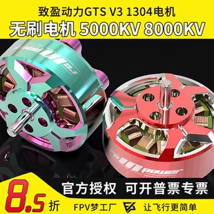 RCinpower致盈动力GTS V3 1304无刷电机2英寸5000KV 8000KV