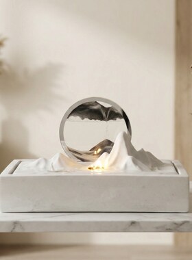 有趣琳 创意沙漏摆件售楼处样板房软装装饰