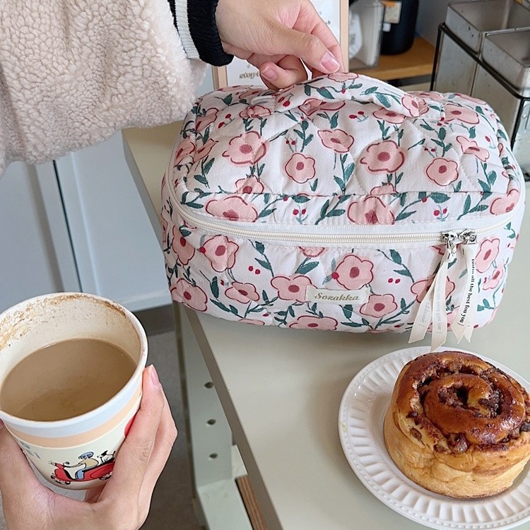 有趣琳 311171化妆包女新款便携旅行包大容量洗漱包口红收纳