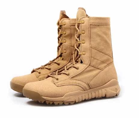 Bottes militaires pour homme - lumière - Ref 1397841 Image 3