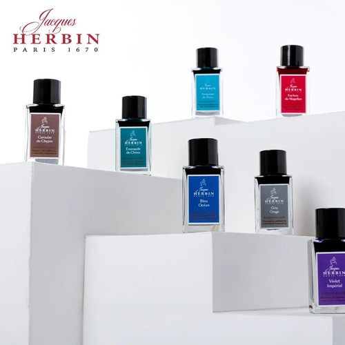 JACQUES HERBIN简赫本1670/1798火漆封蜡墨水手工玻璃瓶墨水钢笔