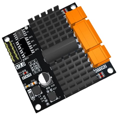 12V24V 12A 双路直流电机驱动模块板器 H桥 秒L298N BTS7960 10A