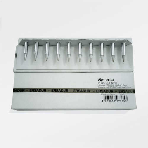 德国ersa埃莎0102cdlf12尖头电焊咀无铅烙铁咀i-tool电子焊接手柄