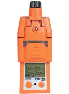 Ventis MX4 LEL(甲烷) CO H2S O2 泵吸、橙色、中文