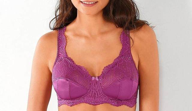 大尺码文胸超薄无钢托内衣